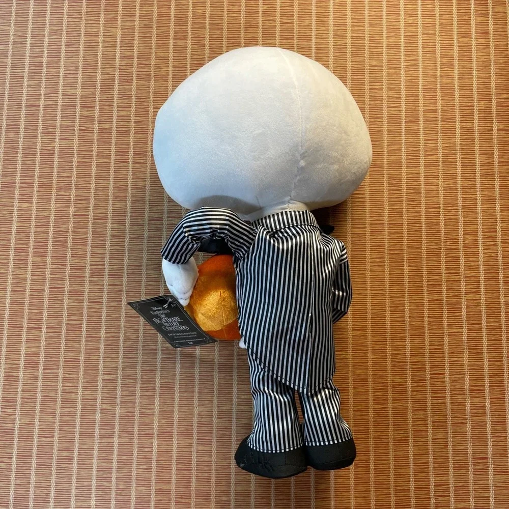 Disney Nightmare Before Christmas Jack Skellington Pumpkin Halloween Greeter New - Picture 4 of 5